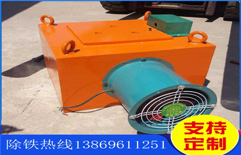 崗冷電磁除鐵器，重慶風(fēng)冷帶式電磁除鐵器_選型_重慶風(fēng)冷帶式電磁除鐵器工作原理_價(jià)格