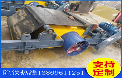 崗冷電磁除鐵器，重慶風(fēng)冷帶式電磁除鐵器_選型_重慶風(fēng)冷帶式電磁除鐵器工作原理_價(jià)格