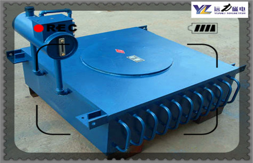 自卸式電磁除鐵器，定州RCDD-10超強自卸式電磁除鐵器安裝工作視頻_國家標準_干式輕型定州RCDD-10超強自卸式電磁除鐵器型號  