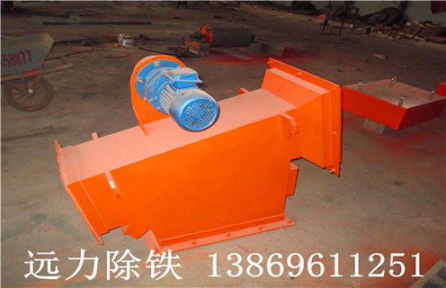 管道式永磁除鐵器，湖南管道式永磁除鐵器_遠(yuǎn)力湖南管道式永磁除鐵器應(yīng)用安裝示意圖型12000高斯_可定制工作原理
