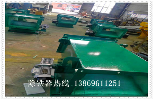 管道式永磁自卸式除鐵器，青海管道式永磁自動(dòng)除鐵器方案_遠(yuǎn)力青海管道式永磁自動(dòng)除鐵器方案應(yīng)用安裝示意圖型12000高斯_可定制工作原理