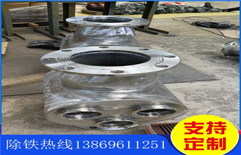 管道永磁除鐵器，成都管道永磁式除鐵器_成都管道永磁式除鐵器的動(dòng)畫通過量計(jì)算應(yīng)用安裝示意圖型12000高斯_可定制工作原理