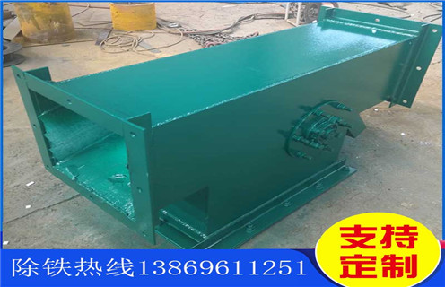 管道自卸式除鐵器，吉林管道自卸式除鐵器_遠(yuǎn)力吉林管道自卸式除鐵器價(jià)格原理廠家哪家好安裝說(shuō)明書(shū)12000高斯 可定制工作原理_安裝示意圖